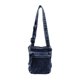 thumbnail image 1 of Bolso de mano de mezclilla con cremallera de diseño retro para teléfono, ideal para acampar, citas y fiestas., 1 of 9