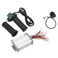 thumbnail image 6 of NFTIGB 48V 1000W Brushed Motor Controller Set with Twist Throttle Handle Keys Front Lamp Switch, E-Bike Conversion Kit for Electric Bicycle Scooters (9.05 x 6.69 x 3.93 inches / 23 x 17 x 10 cm), 6 of 9