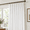 Beige White-40"W x 102"L (Pack of 2), variant on 63 Inch Length Pinch Pleat Linen Curtadrapes 2 Panels Set Hooks Sense Of Design Semi Sheer Elegance Window Living Room Bedroom Hal