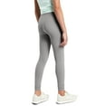 thumbnail image 2 of Langwyqu Girls High Rise Tight Sports Pants Kids Casual Yoga Pant for Chilren 5-14 Years, 2 of 5