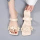 thumbnail image 1 of Zapatillas con punta abierta para mujer, sandalias cómodas, informales, cómodas, para la playa Wmkox8yii  ytu5590, 1 of 6