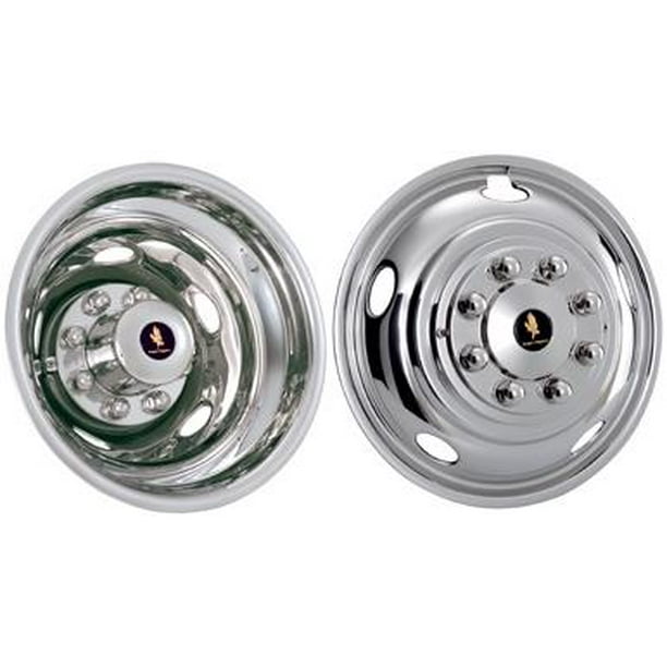 2003 thru 2018 Dodge Ram 3500 Dually 17" Wheel Simulators Hubcaps Bolt