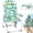 High, variant on Backpack Beach Chair, 5 Level Adjustable Positions Beach Chair with Back Storage Bag, Cooler Pouch and Side Bags for Beach Poolside Lawn,Mint Green/Low