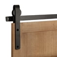 thumbnail image 6 of Kate and Laurel Cates Rustic Magnetic Wall Organizer, 30 x 28, Rustic Brown, Decorative Chalkboard Wall Organizer With Storage, 6 of 8