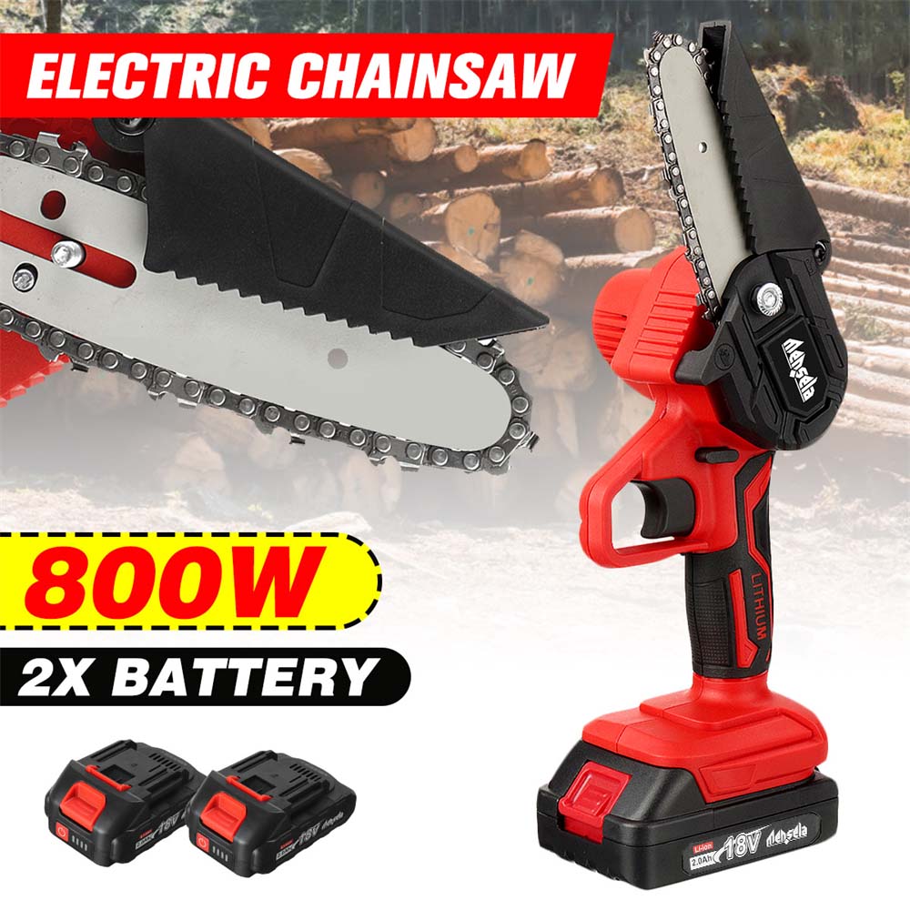 Mini Chainsaw, Cordless Electric 
