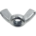 thumbnail image 4 of (5 pack) Hillman Wing Nuts, Type A Wing Nuts, 1/4-20", Steel, Zinc Finish, Silver, 8 pack, 4 of 7