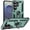Darkgreen, variant on Poweltek for Samsung Galaxy S26 Ultra with Rotated Adjustable Ring Kickstand Case, Shockproof Heavy Duty Protection Anti-Fingerprint Support Magnet Car Mount Cover, Silver