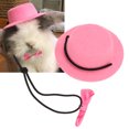 thumbnail image 4 of And Hamster Hat and Bowtie Set Adjustable Comfortable Little Pet Dress Up for Rabbits Hamsters Guinea Pigs, 4 of 7