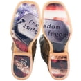 thumbnail image 2 of Tin Haul Mens Freedom Patriotic Square Toe Pull On Cowboy  Mid Calf Boots, 2 of 2