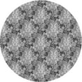 thumbnail image 1 of Ahgly Company Machine Washable Indoor Round Transitional Gray Cloud Gray Area Rugs, 7' Round, 1 of 7