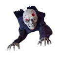 thumbnail image 4 of Fantasma eléctrico de terror para Halloween, longitud de 130 cm, con activación por sonido, para uso en interiores o porches cubiertos Gris, 4 of 9