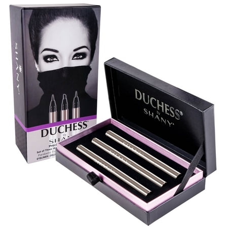 Cosmetics Liquid - Duchess by SHANY Precision Collection Waterproof Liquid Eyeliner Pens, 3 count