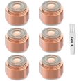 thumbnail image 1 of YJJSKEJI Generation 3 Replacement Heads for Finishing Touch Flawless Facial Hair Remover, Double Precision Replacement Blades Heads Compatible with New Flawless Gen 3, 6 pack, 1 of 1