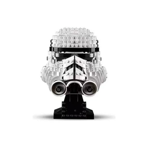 Anime Stormtrooper Vader Tie Fighter piloto casco serie de bloques de construcción colección ladrillos modelo juguete para niños regalos de cumpleaños