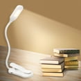 thumbnail image 2 of Clip on Book Ligh Luz de lectura 7 LED con 3 brillo USB recargable, lámpara MABOTO Luz para leer, 2 of 7