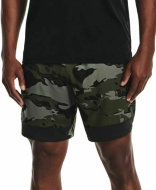 Training Camo Shorts Green-Med 