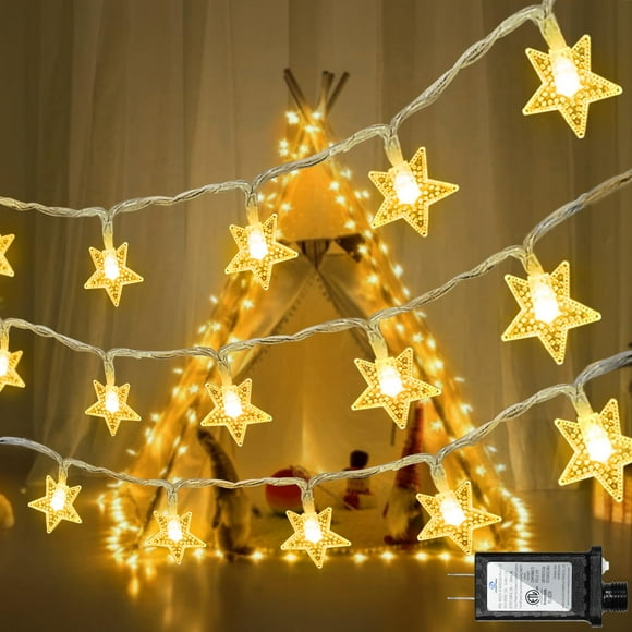 Cadena de luces LED Quhuatu 360, 132 pies, con temporizador y memoria
