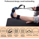 thumbnail image 3 of Correa elástica negra de 145 cm para yoga y rehabilitación con hebillas, cinturón de estiramiento de ligamentos, banda de flexibilidad para pies, banda para tobillos para fisioterapia, yoga, pilates,, 3 of 5