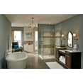 thumbnail image 6 of Delta H295SS Metal Cross Handle Set - Deck Mount Bathroom & Bidet, Stainless, 6 of 7
