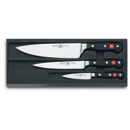 - Wusthof Classic 3-Piece Cooks Knife Set