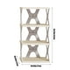 thumbnail image 3 of Organizador plegable de zapatero de plástico para la entrada de la casa Dormitorio | Ahorro de espacio estrecho, Instalación gratuita, Almacenamiento de varios niveles, Ventilado, Ligero, Gris, 3 of 6