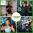 thumbnail image 6 of 450 lbs Hex Dumbbell Set with Storage Rack - 5-50 lb Rubber Coated Adjustable Weights for Home Gym Strength Training - Men/Women, 6 of 8