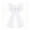 White, variant on Virelaxpo Sheer Mesh Bow Decoration with Flowing Ribbons, Layered Hanging Bow Ornament for Christmas Tree Wedding Party Home Decor