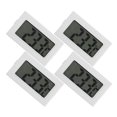 thumbnail image 1 of 4pcs Mini Digital Thermometer Humidity Meter Hygrometer Digital Temperature Monitor for Reptile Brooders Garden Greenhouse and Experiment use, 1 of 9