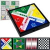 5-in-1 Full-Sized Magnetic Game Set