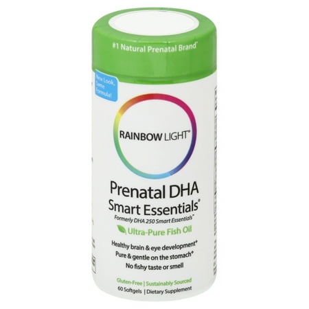Rainbow Light Prenatal DHA Smart Essentials Dietary Supplement Softgels -