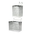 thumbnail image 1 of unbranded 2Ud Escurridor Colgante Para Cubiertos Y Con De Drenaje De Acero Inoxidable, 1 of 8