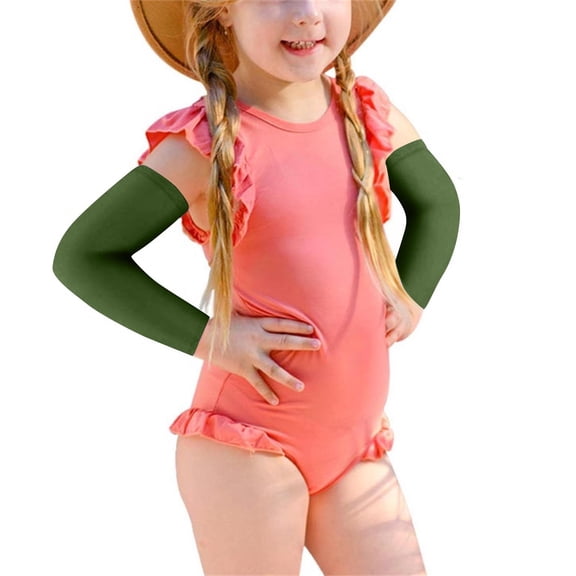 Children's Summer Sunscreen Ice Sleeves Arm Guards Outdoor Sports Breathable Sleeves