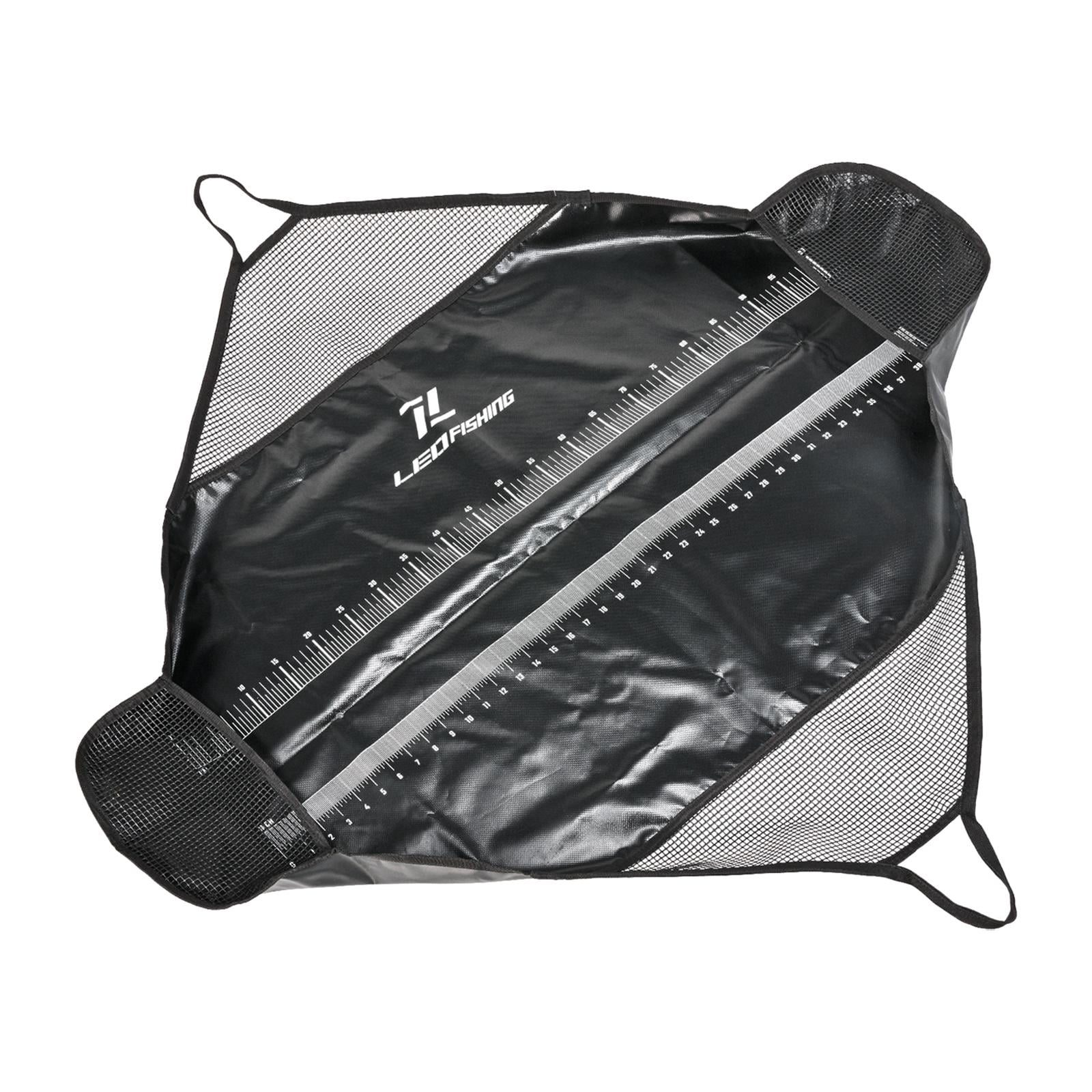 SunniMix Weighing Bag Built in Ruler Portable ing Tournament Weight Bag