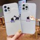 thumbnail image 3 of Estuche transparente para teléfono con lindos animales de dibujos animados: ajuste perfecto para Apple iPhone 14, 13, 12, 11, Mini, Pro, Max y Plus., 3 of 3