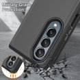 thumbnail image 3 of 6goodeals for Samsung Galaxy Z Fold 4 5G Case, Heavy Duty Protective Cover, Shock Reduction/Bumper Phone Case for Galaxy Z Fold 4 - Black, 3 of 5