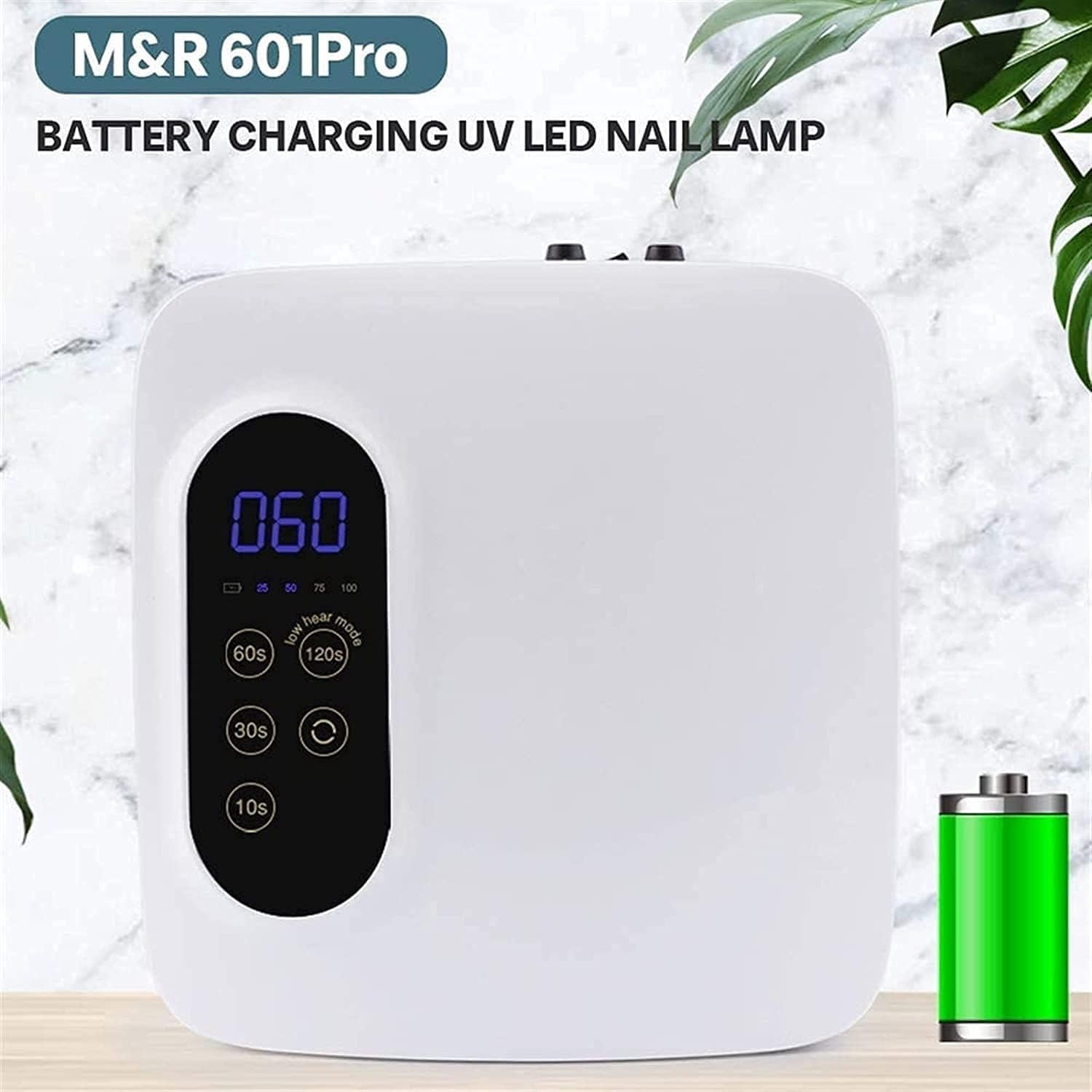 UV LED Nail Lamp, Nail Dryer Gel Polish Light, UV Nail Light, Nail Polish Curing Gel LED Dryer, Nail Art Tools with Automatic Sensor, LCD Display