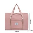 thumbnail image 3 of Vrorvz Foldable Travel Duffle Bag with Easy Carry Strap for Women and Girls Suit for Gym Sports Weekend Trips and As Item on Flights Lightweight Water Resistant, 3 of 8