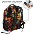 thumbnail image 5 of Horror Five Night Travel Backpack Five Horror Nights Video at Game Freddy's Bag Big Capacity Shoulder Bag Cool Travel Backpack Classical Basic Briefcase Laptop Bag, 5 of 5
