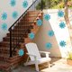 thumbnail image 5 of Yunuuuoa Iron Wall Hanging Daisy Decor Outdoor Indoor Garden Courtyard Fence Balcony Decorative Art Creative Rustic Home Patio Wall Art Hanging Ornament, 5 of 6
