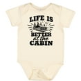 thumbnail image 3 of Inktastic Life is Better at the Cabin with Trees and Moon Boys or Girls Baby Bodysuit, 3 of 5