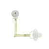 Cream Designer Inspired Pacifier Clip
