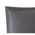 thumbnail image 3 of Brooklyn Loom Classic Cotton 200 Thread Count Solid 100% Cotton Percale 3-Piece King Duvet Set in Grey, Cotton , Adult, All Season, OEKO-TEX Certified, 3 of 10