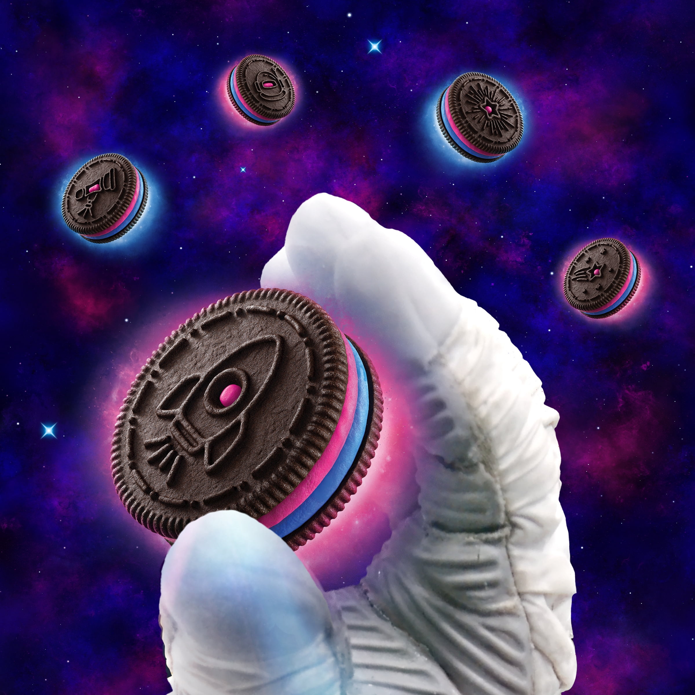 OREO Space Dunk Chocolate Sandwich Cookies, Limited Edition, 10.68 oz