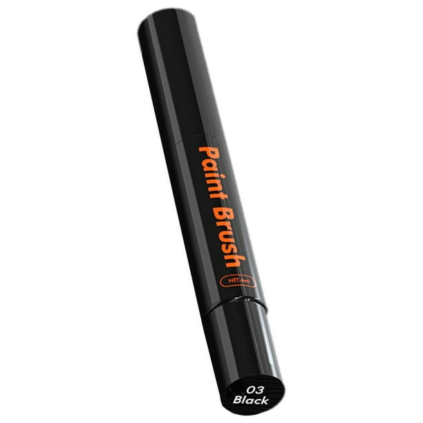 Pintura de retoque para coches, accesorios de reparación de arañazos de coche, solución fácil de secado rápido, pintura automotriz resistente al agua, Negro SM SunniMix Pluma de pintura para retocar el coche