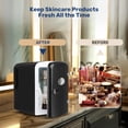 thumbnail image 3 of Simple Deluxe Black Mini Fridge – 4L Skincare & Beverage Cooler Warmer with Window, Aesthetic & Freon-Free, 3 of 8