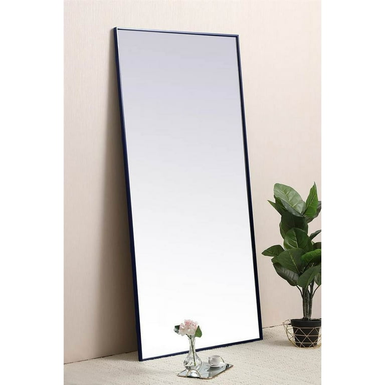 72 in. W x 36 in. H DIY Mirror Frame Kit in Gray Slate Mirror Not