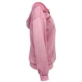 thumbnail image 6 of CAIXIA Women Hoodies Zip Front Lined Hoodie Cozy Soft Warm Pullover Sweatshirt With Adjustable Drawstring For Casual Outdoor Fall Winter Comfort,Pink, 6 of 8