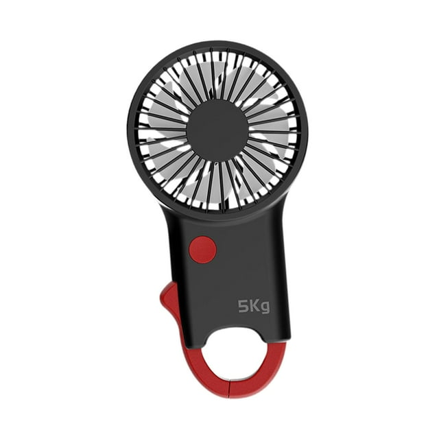 Ventilador de mano 2 en 1 Diseño Regalo de verano para niños Adultos Potente ventilador personal para rojo