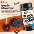 thumbnail image 3 of NY SPICE SHOP Halloween Black Sanding Sugar - 04 Ounce - Halloween Sanding Black Sugar - Colored Sugar Crystals - Colored Sugars for Cookie Decorating - Colored Sanding Sugar, 3 of 7