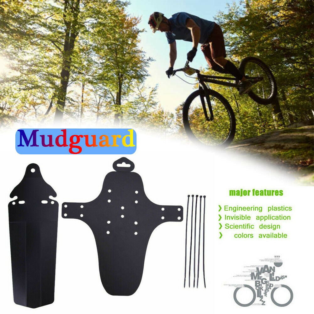 MagiDeal 1 Set Outdoor Sports Bicycle Bike Cycling Mountain Road Front & Rear Mudguards Tire Fenders 6 Colors